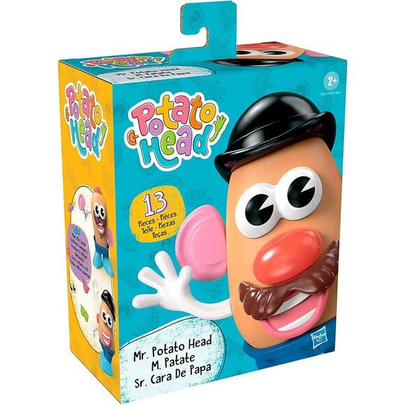 Mr. Potato Head Set with 13 Parts and Pieces, Toddler and Preschool Toys - Picture 3 of 6